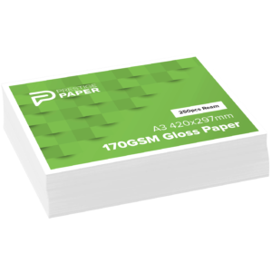 A3 170gsm Gloss Paper<br>(250 Sheets)</br>
