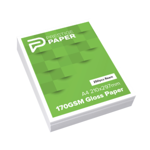 A4 170gsm Gloss Paper<br>(250 Sheets)</br>